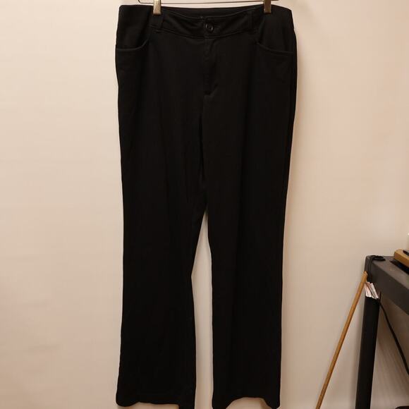 Riders by Lee Straight Leg Black Polyester Work pants SZ 16M - Picture 11 of 13